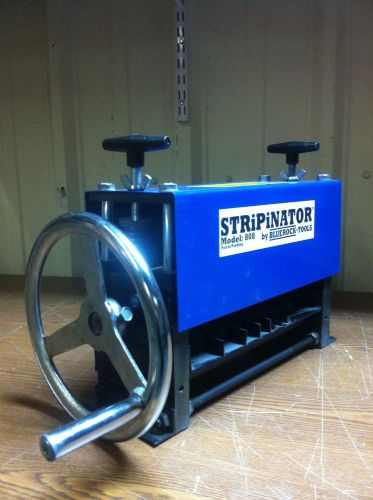 LARGE HANDCRANK STRiPiNATOR ® MWS-808 Manual Wire Stripper - Stripping Machine