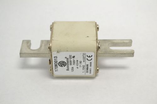 Bussmann 170m3013 cooper iec 1/80 660/700v-ac fuse 125a amp b256908 for sale