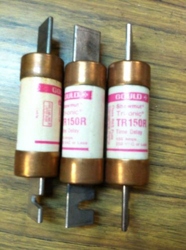 Gould shawmut tr 150r fuse. time delay for sale