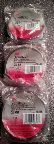 3 Rolls- 3M™ Temflex™ Rubber Splicing Tape 2155