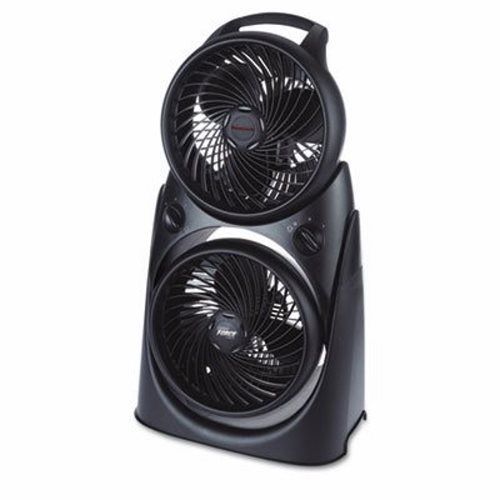 Honeywell Twin Turbo, 2-in-1 Fan, High-Performance Fan, Black (HWLHT9700)