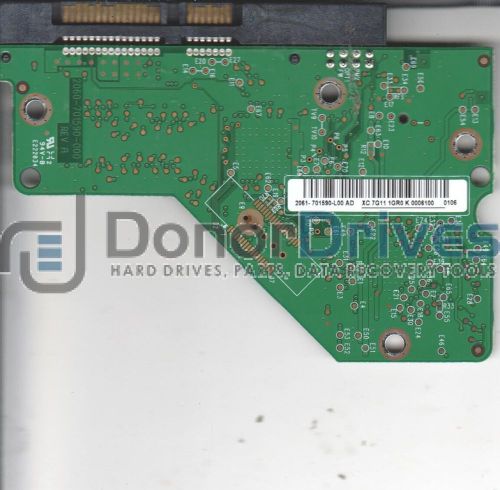 WD5000AAKS-00A7B2, 2061-701590-L00 01P, WD SATA 3.5 PCB + Service