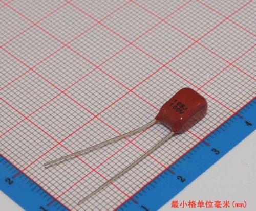 200pcs/lot CBB 1.0uF (105) 5% 100V 5mm Through Hole Polypropylene Film Capacitor