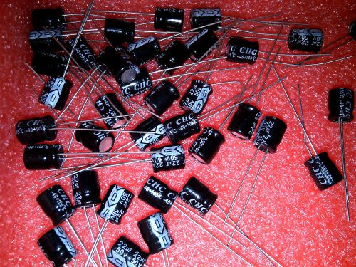 50v22uf 50v 6x7mm Electrolytic Capacitor  10PCS