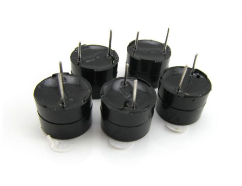 5 pcs 9 V Continuous Sound Piezo Buzzers DIP SOT IC Alarm Speakers