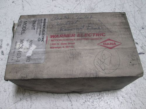 WARNER ELECTRIC 6010-448-002 C/B CONTROLS *NEW IN A BOX*