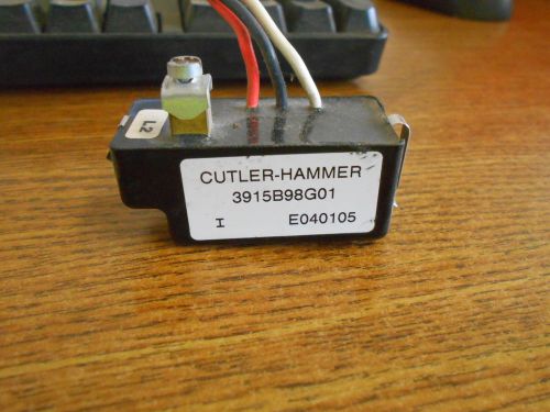 CUTLER HAMMER CONTROL MODULE 3915B98G01