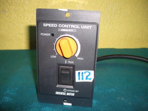 Oriental motor us540-01t us54001t  speed control motor for sale