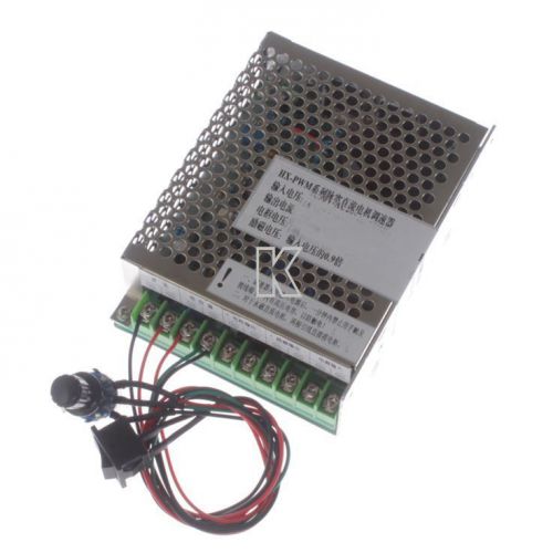 Dc motor speed controller governor hx-pwm  input ac90-260v output dc0-110v 4a for sale