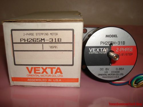 Vexta Oriental Motor PH265-31B Stepping Motor 2 Phase - 0.85A 6VDC - 0.9?/STEP