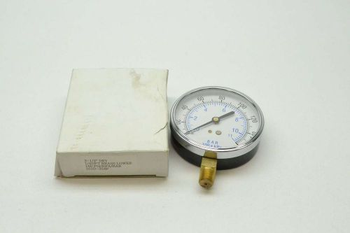 NEW MARSH 101D-354F 0-160PSI 1/4IN NPT 3-1/2IN DRY FACE PRESSURE GAUGE D405182