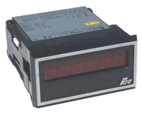 RED LION CONTORLS APLR0600 RATE INDICATOR 6 DIGIT 115VAC 11-14VDC .6AMP APLR