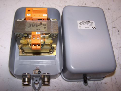 NEW WALDMANN 150127019 CONTROL TRANSFORMER 120 VOLT PRIMARY 24 V SECONDARY