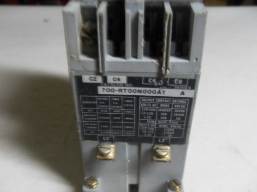 (l24) 1 allen bradley 700-rt00n000a1 relay for sale