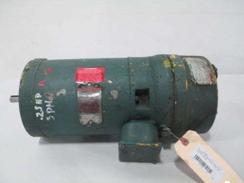 RELIANCE B76S8692M-TG BRAKE AC 0.25HP 460V-AC 1730RPM R56C 3PH MOTOR D250230