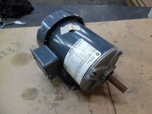 GE MOTOR, 1/3 HP, V 230/460, RPM 1140, FR 56, CAT# K155, USED