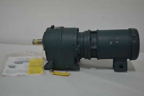 NEW RELIANCE 6B78Y0051 3/4-56P-DG3A-1-7.6-A3 7.6:1 GEAR 0.75HP MOTOR D302640