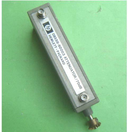 Used Good HP 08558-60003 Step Attenuator 70dB,10dB/Step DC-4GHz #E-P6