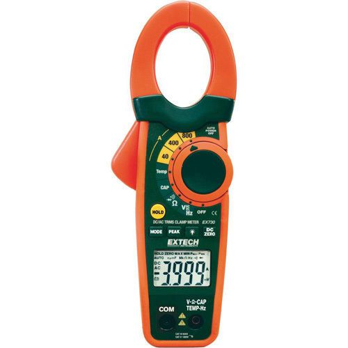 Extech EX-730 800A True RMSAC/DC Clamp Meter