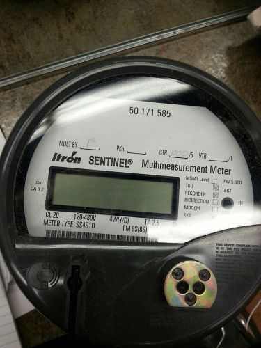 Itron Sentinel Multimeasurement Meter SS4S1D