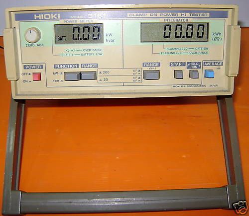 Hioki 3161 clamp on power hi tester for sale