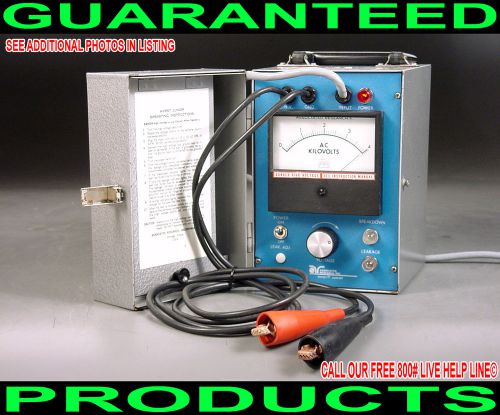 ASSOCIATED RESEARCH 404 0-4KV AC HIPOT HYPOT MOTOR INSULATION BREAKDOWN TESTER