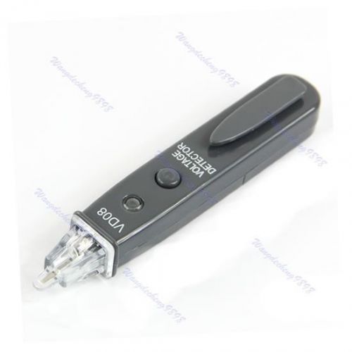 90-600v ac led light pocket voltage electric detector sensor tester alert pen for sale