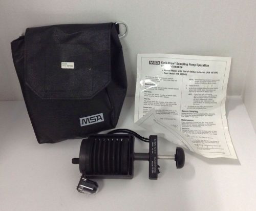 Msa 487500 detector tube pump new nib sealed for sale