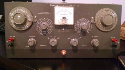 Vintage Heathkit IB-2A Impedance Bridge