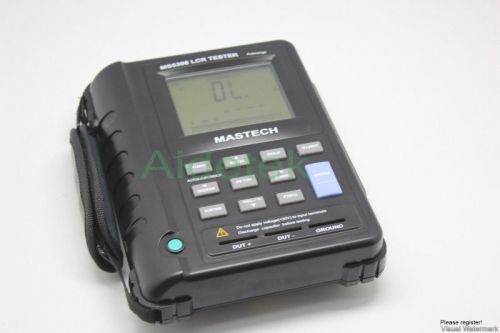 New ms5308 portable handheld autorange lcr meter 100khz fit fluke dual display for sale