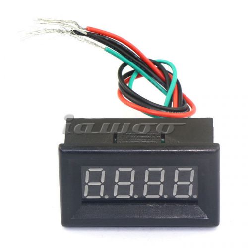 Digital amperage tester 0-300a dc current panel meter red led display ammeters for sale