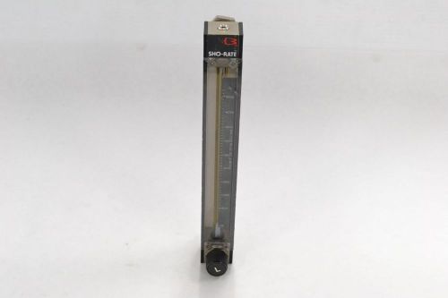 NEW BROOKS 1355EE2CCNE1A WATER 1/4 IN FLOWMETER SHO-RATE 500-4500 SCCM B325933