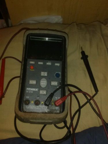 TENMA 72-6780 DIGITAL VOLT METER !!NO RESERVE!!