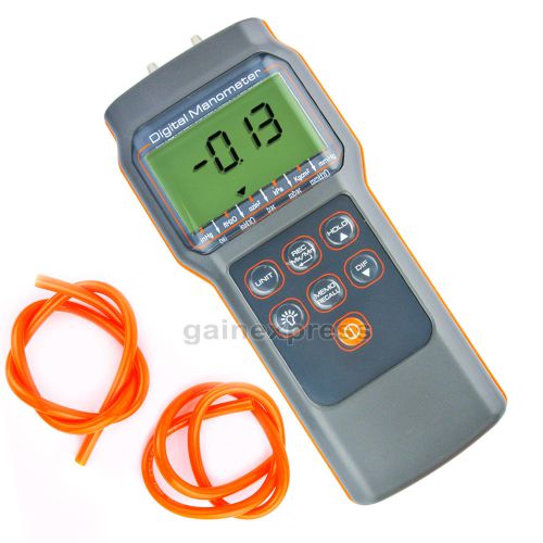 Professional MANOMETER 15.000 PSI Digital Gauge Pressure Meter mmHg inHg kPa