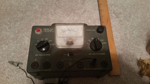 Heathkit Vintage Ohm Meter