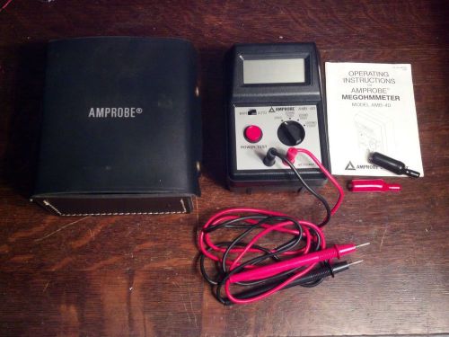 Amprobe amb-4d, amb4d, megohmmeter for sale