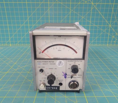 HP Hewlett-Packard Agilent 432A Power Meter - FOR PARTS / NOT WORKING