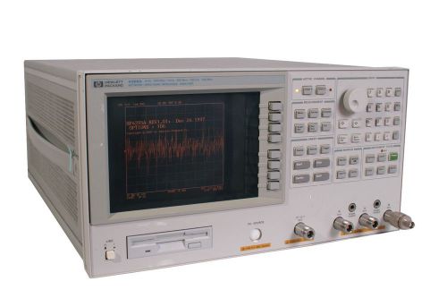 Hp agilent 4395a op 1d5+1d6 10hz-500mhz/100khz-500mhz-netwk/spctrm/impd analyzer for sale