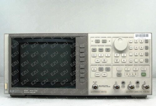 Agilent 8753C Network Analyzer, 30 kHz to 6 GHz (Opt. 002-006-010)