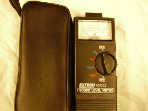 Extech 407703 Sound level meter