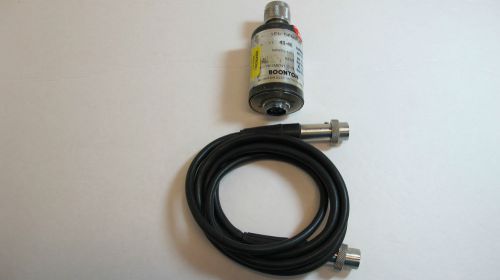 Boonton 41-4E Power Sensor.  100KHz to 18GHz,  -60 to +10dBm. W/Cable.  Good. B