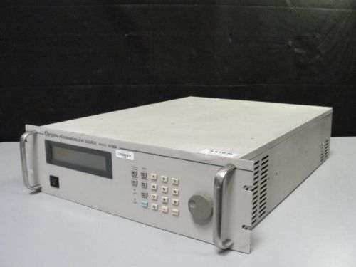 Chroma 61504 AC Source: 0 to 300V, 15 to 1kHz, 2KVA, 1 Phase w/ GPIB &amp; RS232