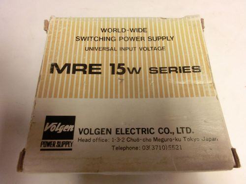 Volgen 24v .6a  power supply model mre-240r6u for sale