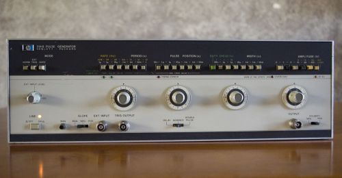 HP Agilent Keysight 214B 200watt High Power Pulse Generator 100V 2A into 50ohm