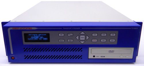 Sencore ts1692a transport streamer asi mpeg2 recorder player dvb, atsc, isdb for sale