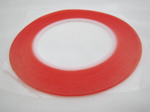 1mm*25m*3m red film transparent vhb double side adhensive tape high temperature for sale