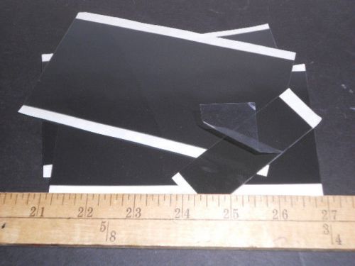 3M 4929 BLACK .025 VHB DOUBLE STICK MOUNTING SHEETS 3&#034; X 6&#034;  3 SHEETS