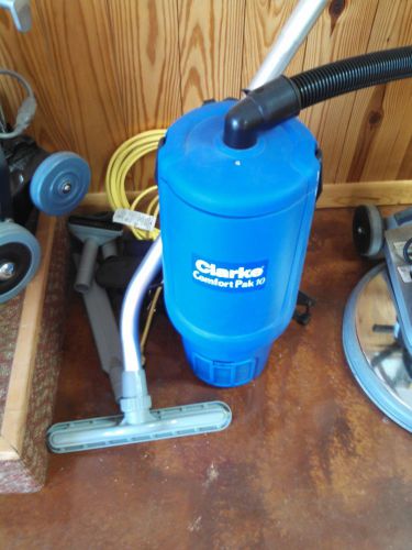 Clarke comfort pak 10, janitorial equipment for sale