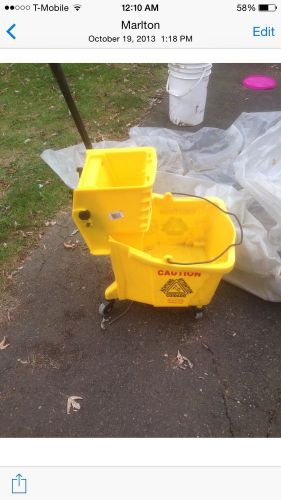 Rubbermaid mop bucket for sale