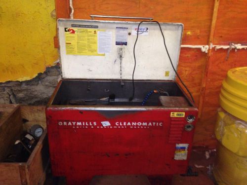 Graymills parts washer cleanomatic for sale